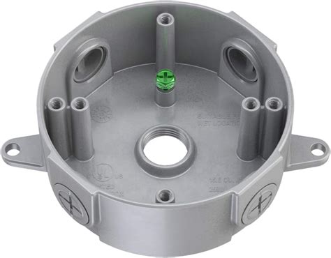 round electrical box extension|4 round electrical box mount.